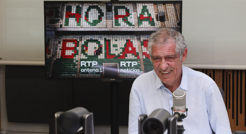 Imagem de Fernando Santos: “Não foi obrigado, foi mesmo de boa vontade”