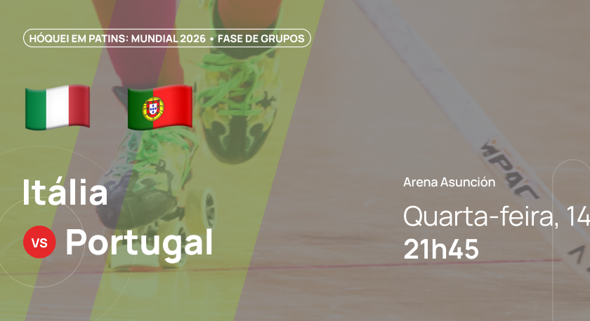Imagem de Hóquei em Patins • Itália x Portugal