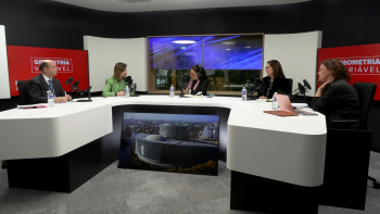 Imagem de “Geometria Variável” com as eurodeputadas Lídia Pereira e Ana Catarina Mendes