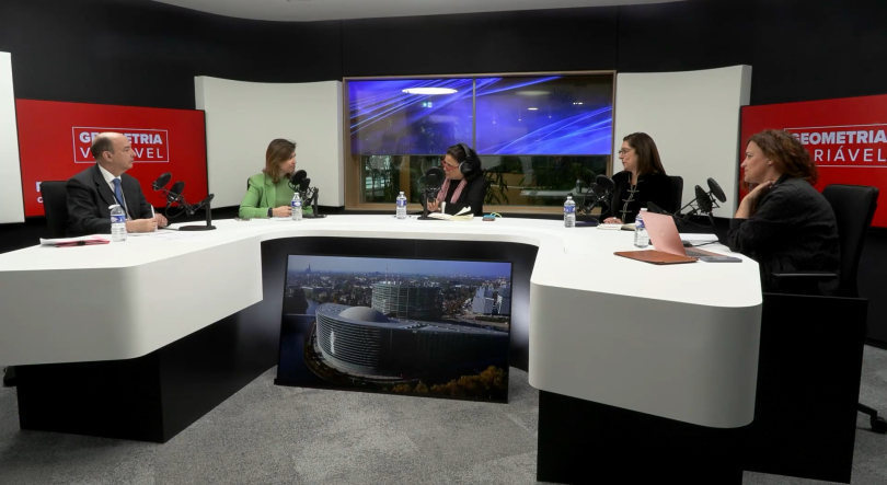 Imagem de “Geometria Variável” com as eurodeputadas Lídia Pereira e Ana Catarina Mendes
