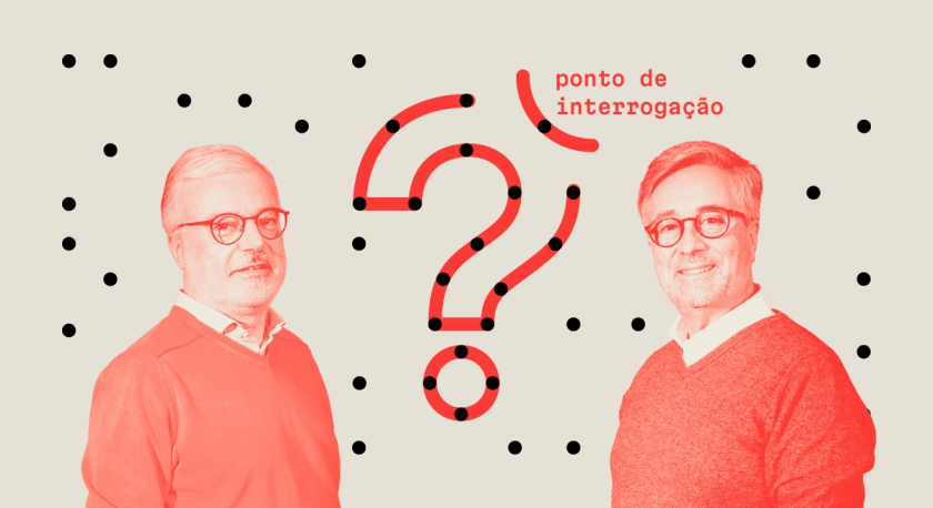 Imagem de Um podcast com “Ponto de Interrogação”
