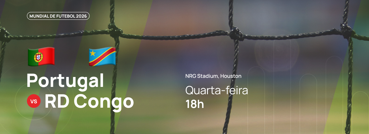 Imagem de Mundial de Futebol 2026 • Portugal x RD Congo