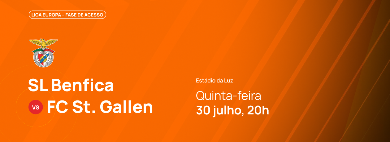 Imagem de Liga Europa • SL Benfica x FC St. Gallen