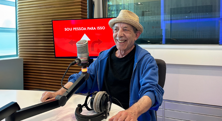 Imagem de Fernando Gomes no “Sou Pessoa para Isso”