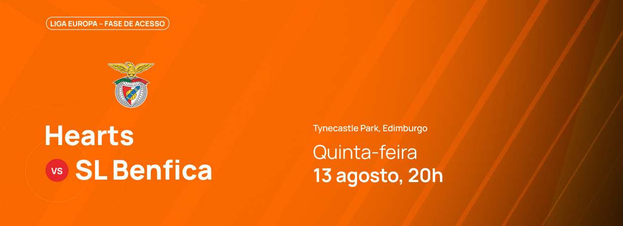 Imagem de Liga Europa • Hearts x SL Benfica