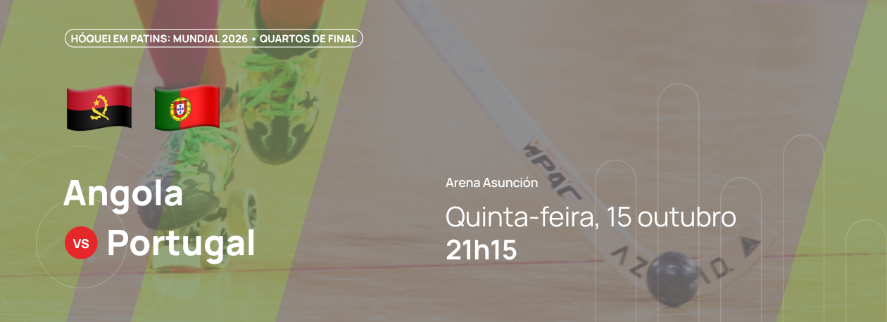Imagem de Hóquei em Patins • Angola x Portugal