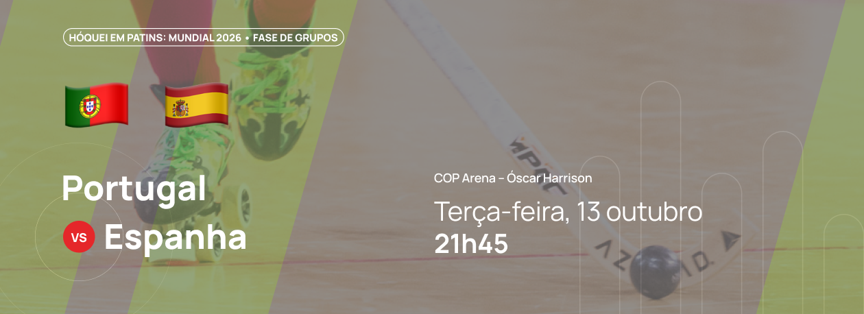 Imagem de Hóquei em Patins • Portugal x Espanha