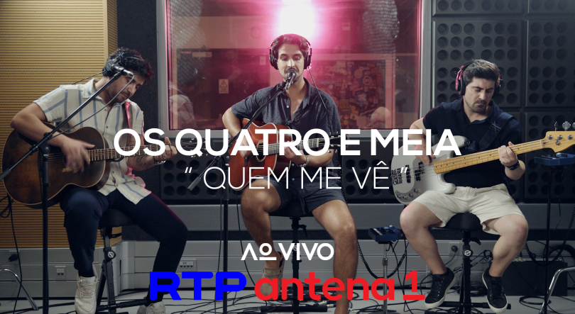 Imagem de Os Quatro e Meia: “Quem Me Vê” (Ao Vivo)
