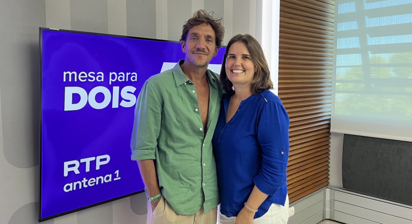 Imagem de Ruben Alves no “Mesa para Dois”