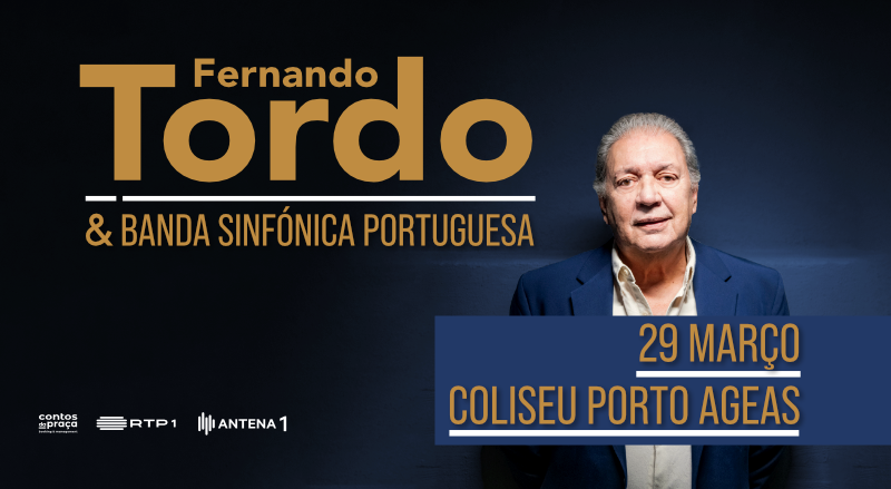 Fernando Tordo & Banda Sinfónica Portuguesa no Coliseu Porto Ageas